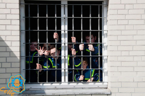 THW-Jugend Celle im Gefängnis